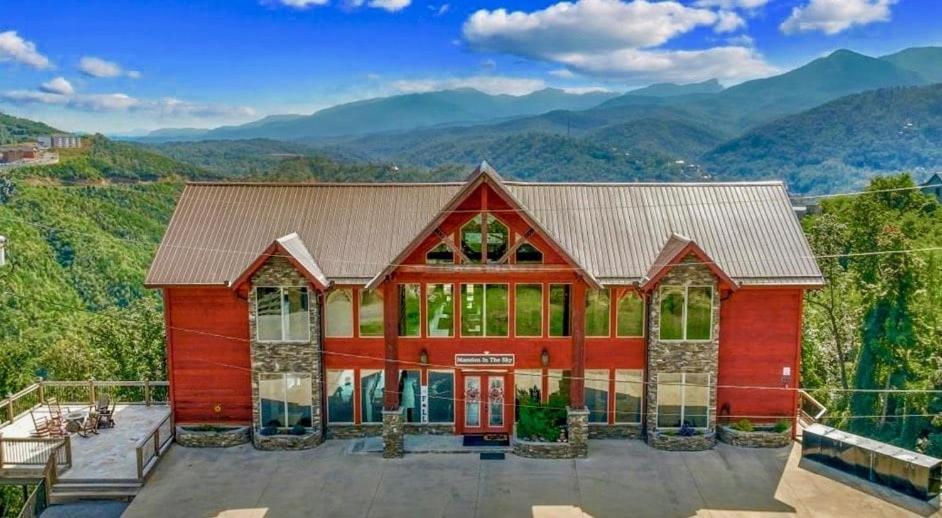 Mansion In The Sky Cabin Гетлинбург Екстериор снимка